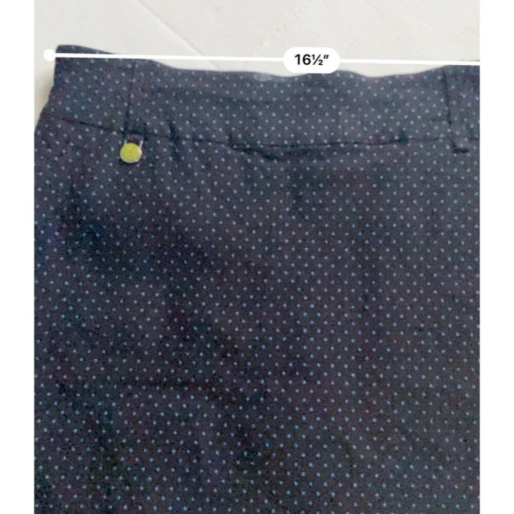 Swing Control Womens Master Core Golf Skort Size 14 Blue‎ Polka Dot Pickleball - Picture 12 of 14